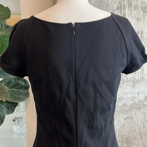 Armani Collezioni Knit Midi Dress Black - Picture 4 of 9
